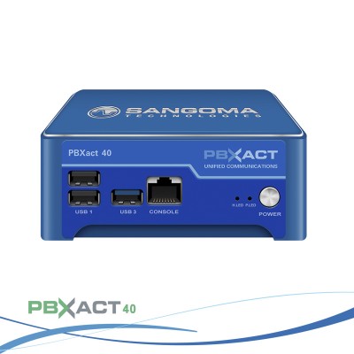 Tổng đài IP SANGOMA PBXACT UC 40 / 30 Simultaneous Calls