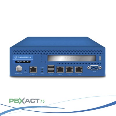 Tổng đài IP SANGOMA PBXACT UC 75 / 45 Simultaneous Calls