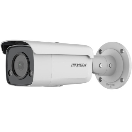 Camera IP Thân Trụ 4MP ColorVu DS-2CD2T47G2-L Có Màu 24/7, Đèn LED 60m