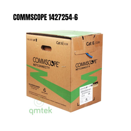 Cáp Mạng AMP/Commscope CAT6 UTP 23AWG (1427254-6)