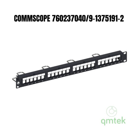 Patch Panel Cat5e UTP 24 Cổng COMMSCOPE (760237040/9-1375191-2)