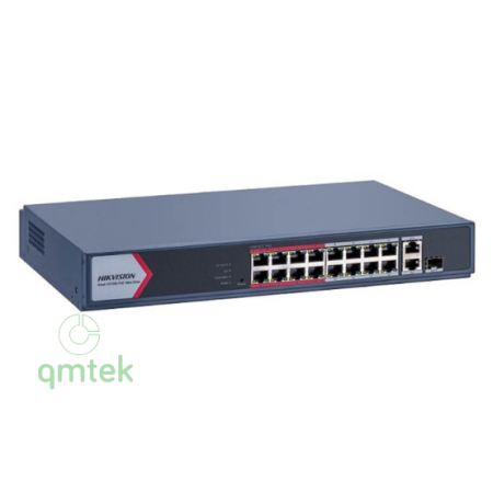 Bộ chuyển mạch HikVision 16-Port FE Smart PoE Switch HIKVISION DS-3E1318P-EI/M