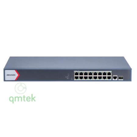 Bộ chuyển mạch HikVision 16-Port GE Smart PoE Switch HIKVISION DS-3E1518P-EI/M