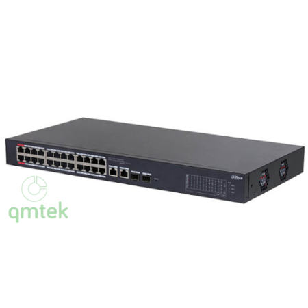 Bộ chuyển mạch Dahua 24-Port PoE Managed Switch DAHUA DH-CS4226-24ET-375