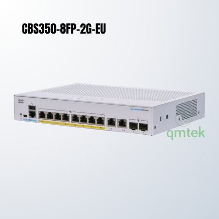 Switch Cisco Business CBS350-8FP-2G-EU Tối Ưu Cho Doanh Nghiệp